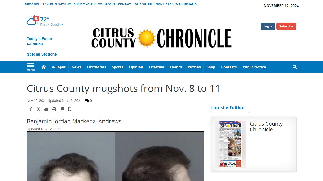 Citrus County mugshots from Nov. 8 to 11 | Crime & Courts ...