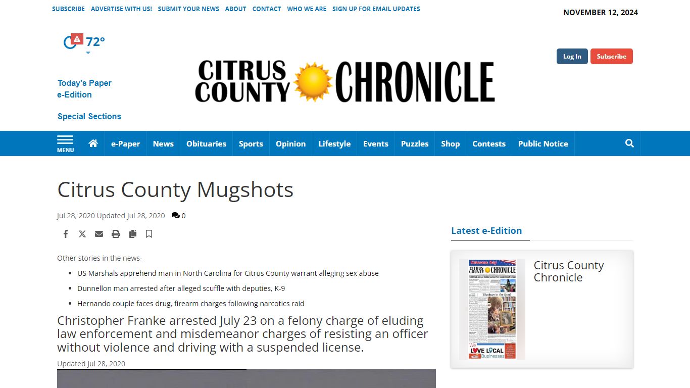 Citrus County Mugshots | Crime & Courts | chronicleonline.com